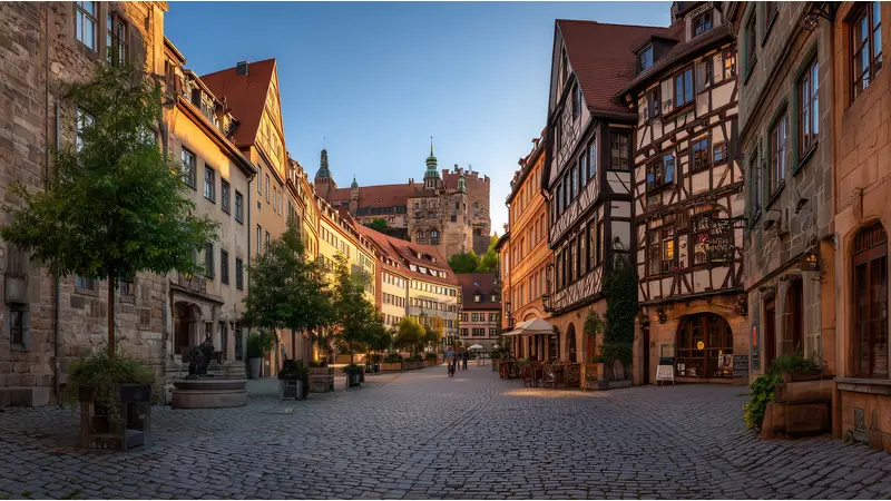 Historische Nürnberger Altstadt als Kulisse für Escape Games Nürnberg Altstadt - Escape-Abenteuer Kulisse