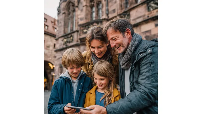 Questies Nürnberg - Familienfreundliche Outdoor-Schnitzeljagd